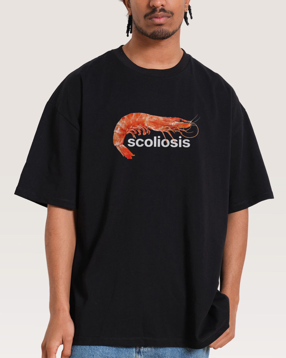 Scoliosis Oversized Tee product image 1