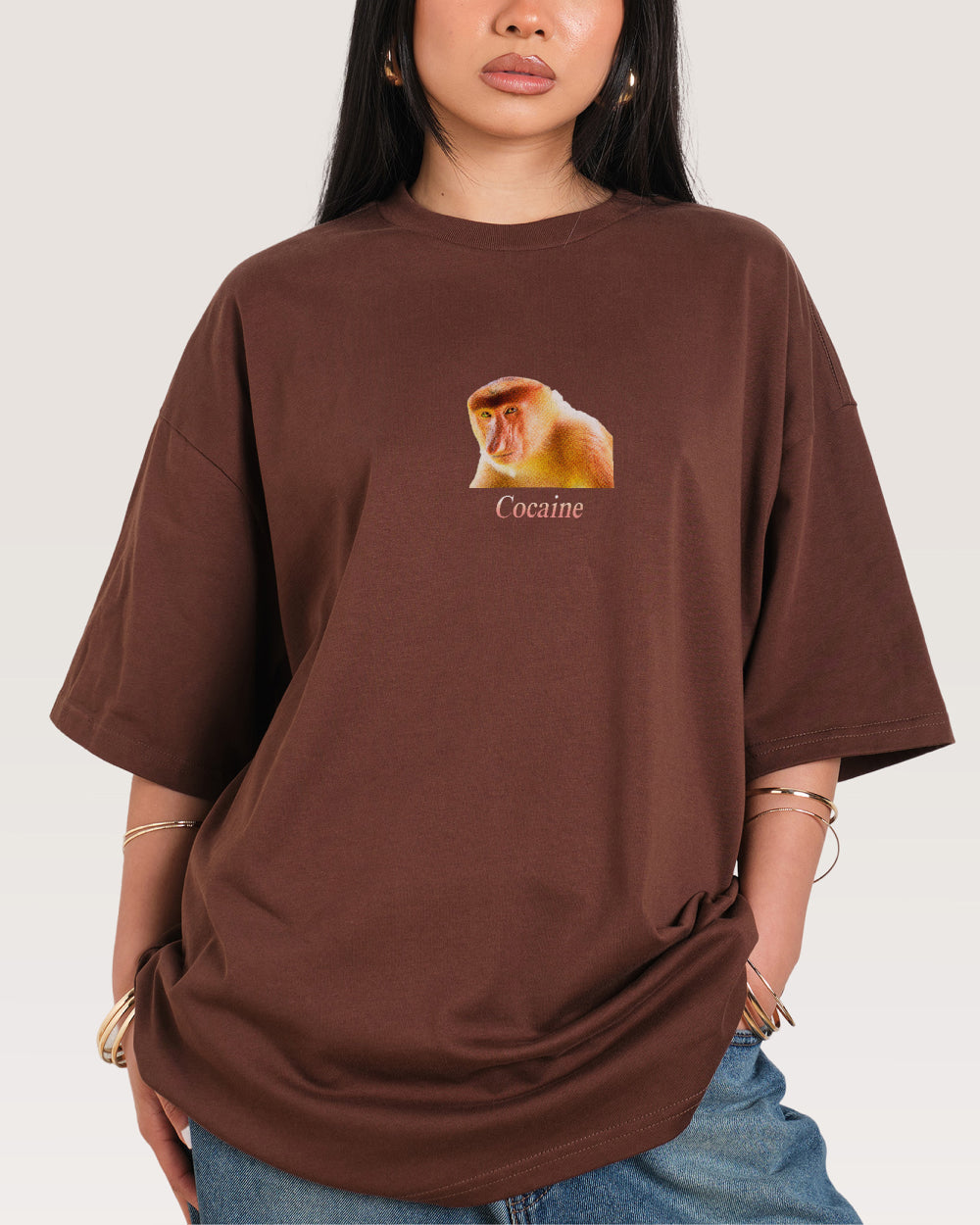 Cocaine Monkey Oversized Tee product image 2