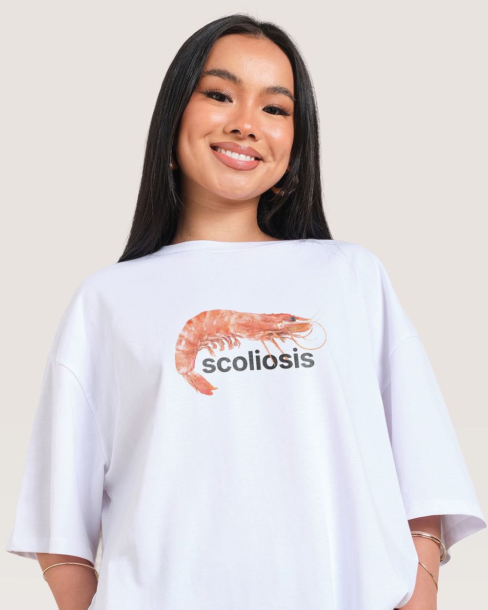 Scoliosis Oversized Tee product image 2