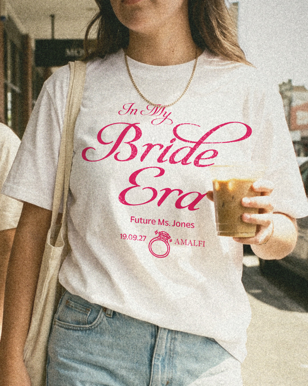 In My Bride Era Hens Custom Tee product image 6