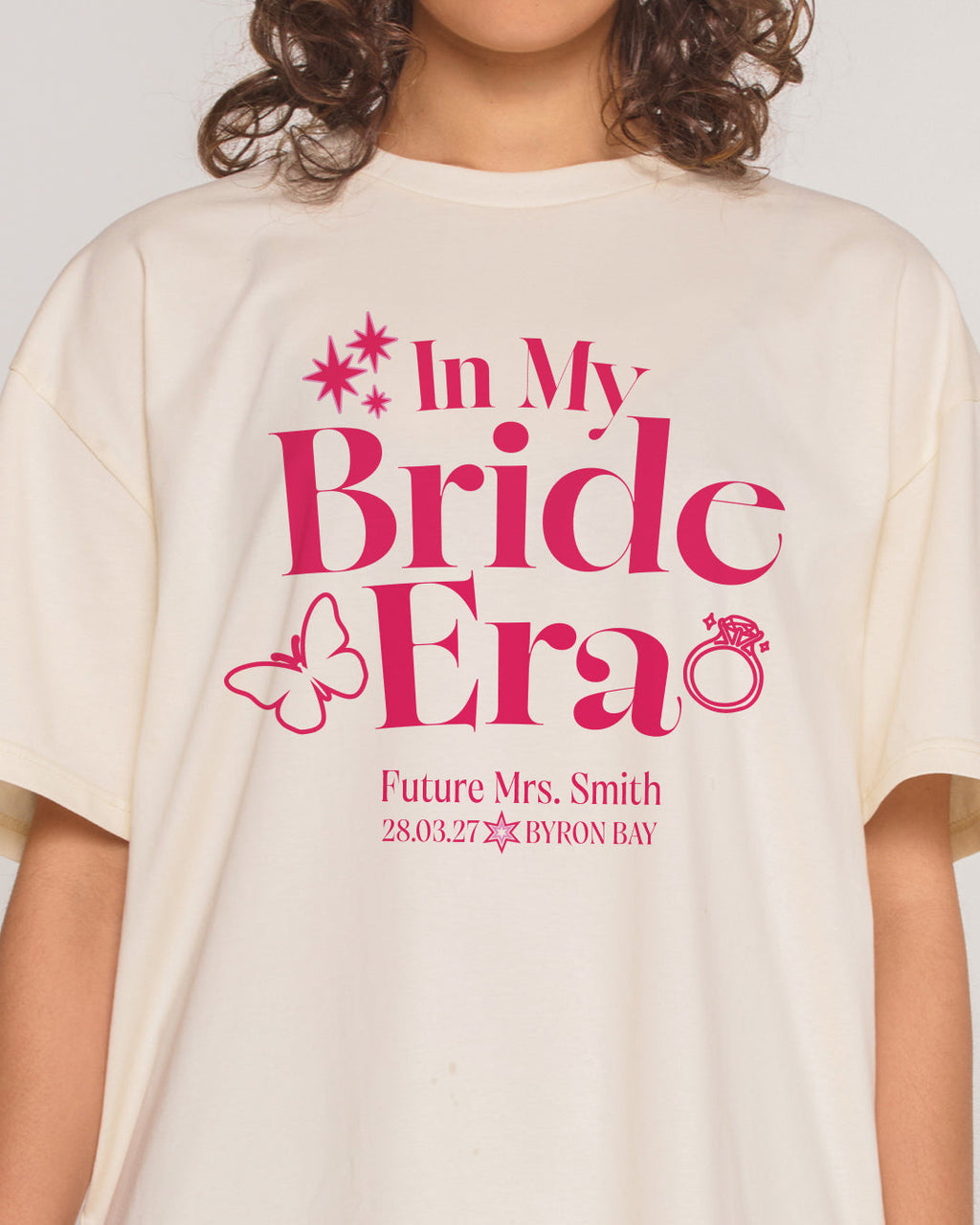 In My Bride Era Hens Custom Tee product image 3