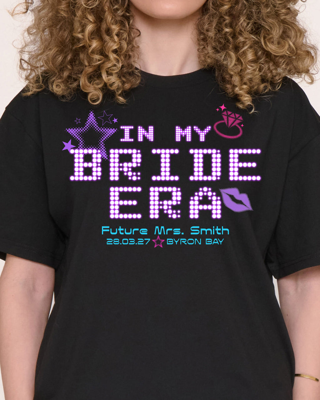 Bride Era Y2K Hens Custom Tee product image 2
