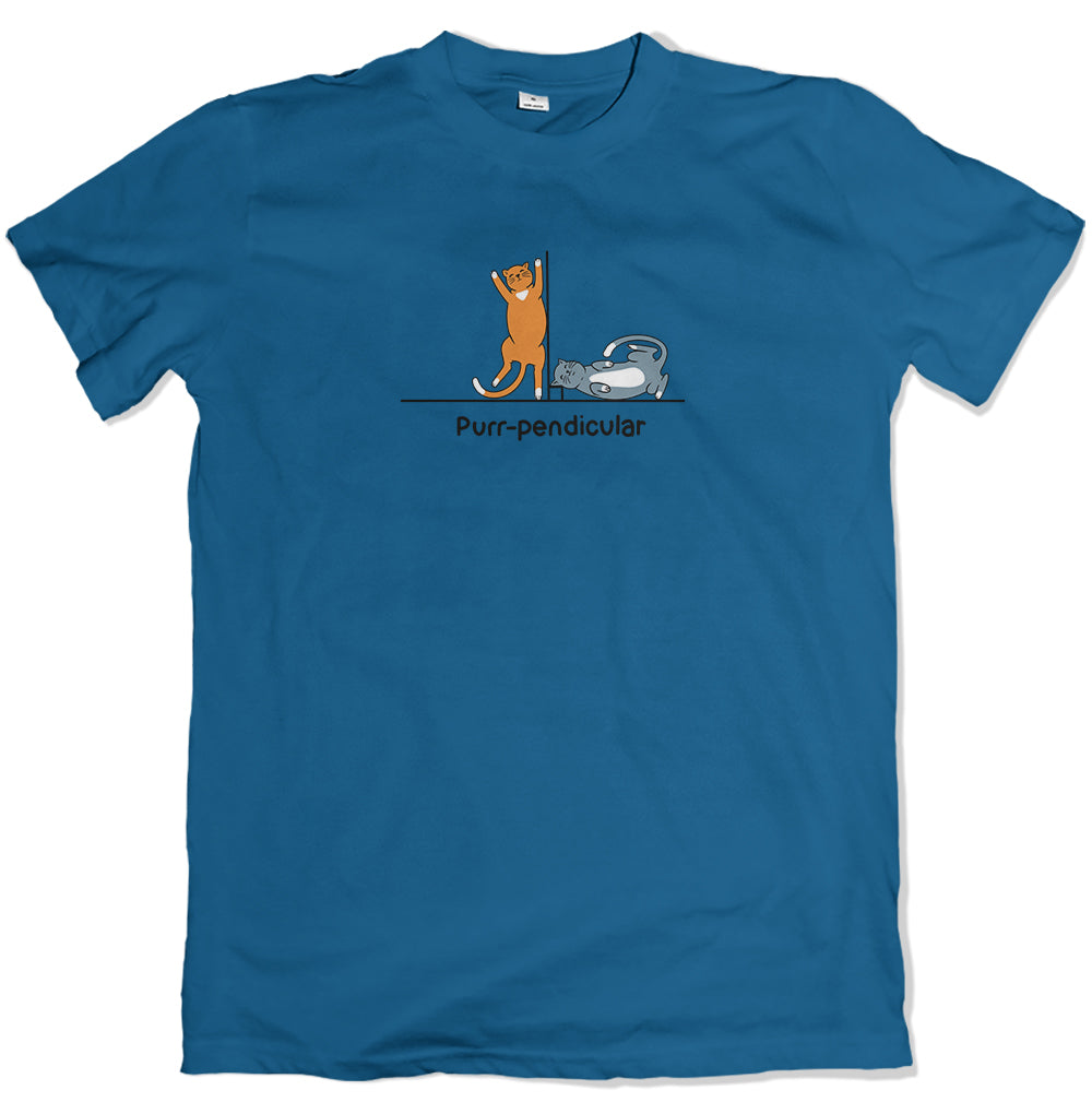 Purr-Pendicular Kids T Shirt product image 2