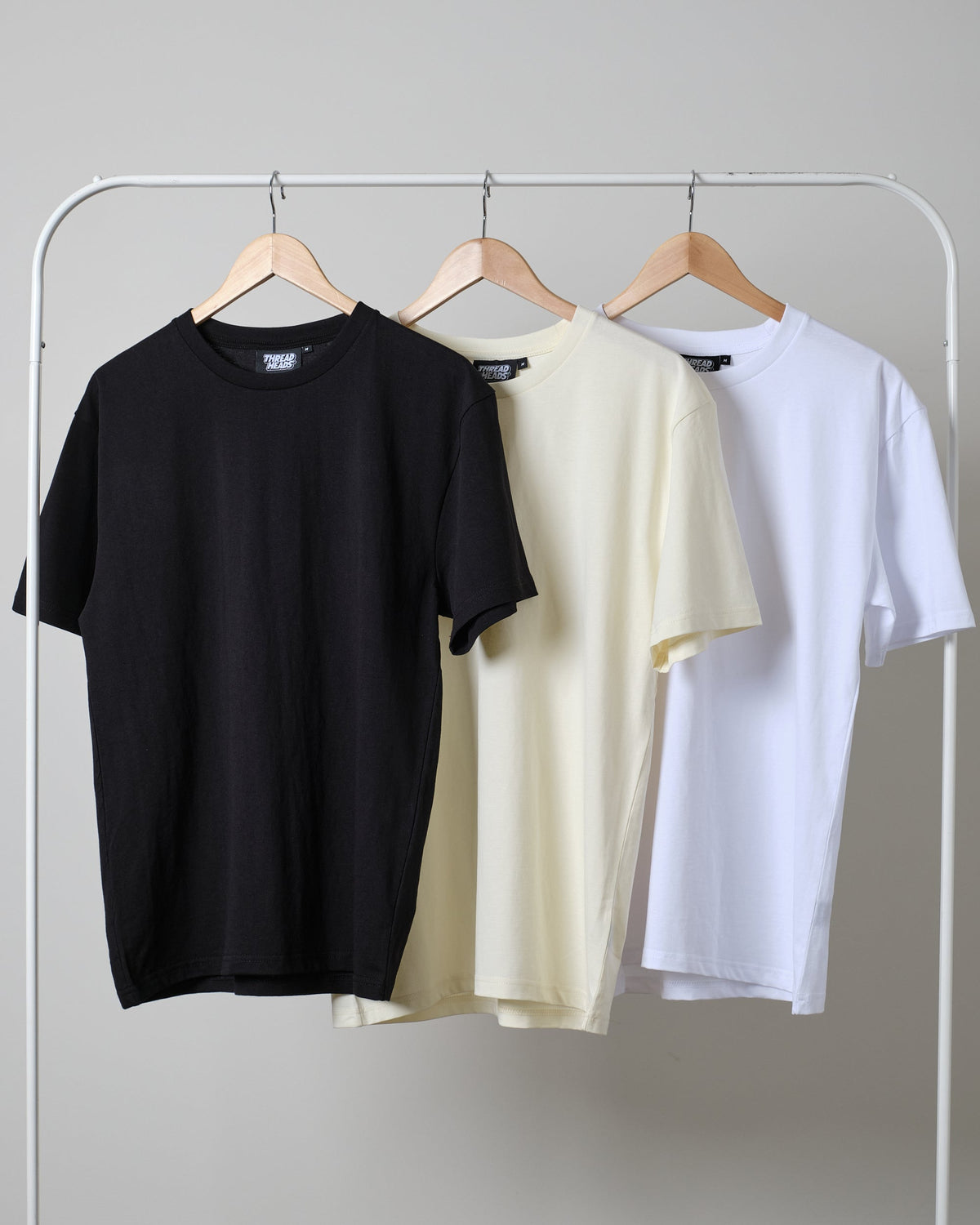 Classic Tee 3-Pack: Black, Natural & White product image 7