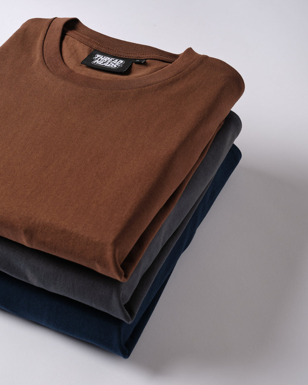 Classic Tee 3-Pack: Charcoal, Navy, Brown product image 5
