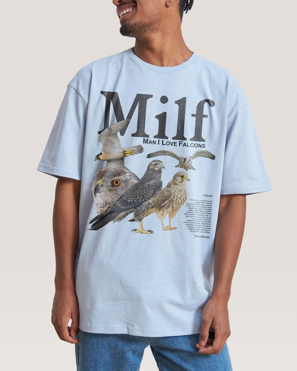 Man I Love Falcons T-Shirt product image 5