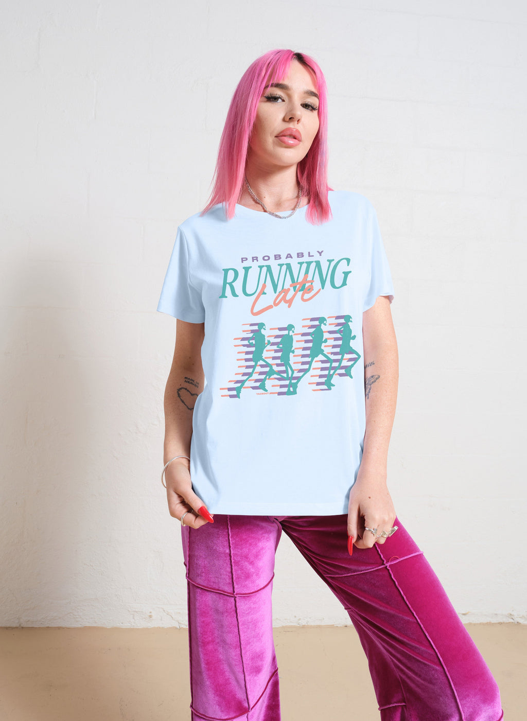 Probably Running Late Women's Tee product image 4