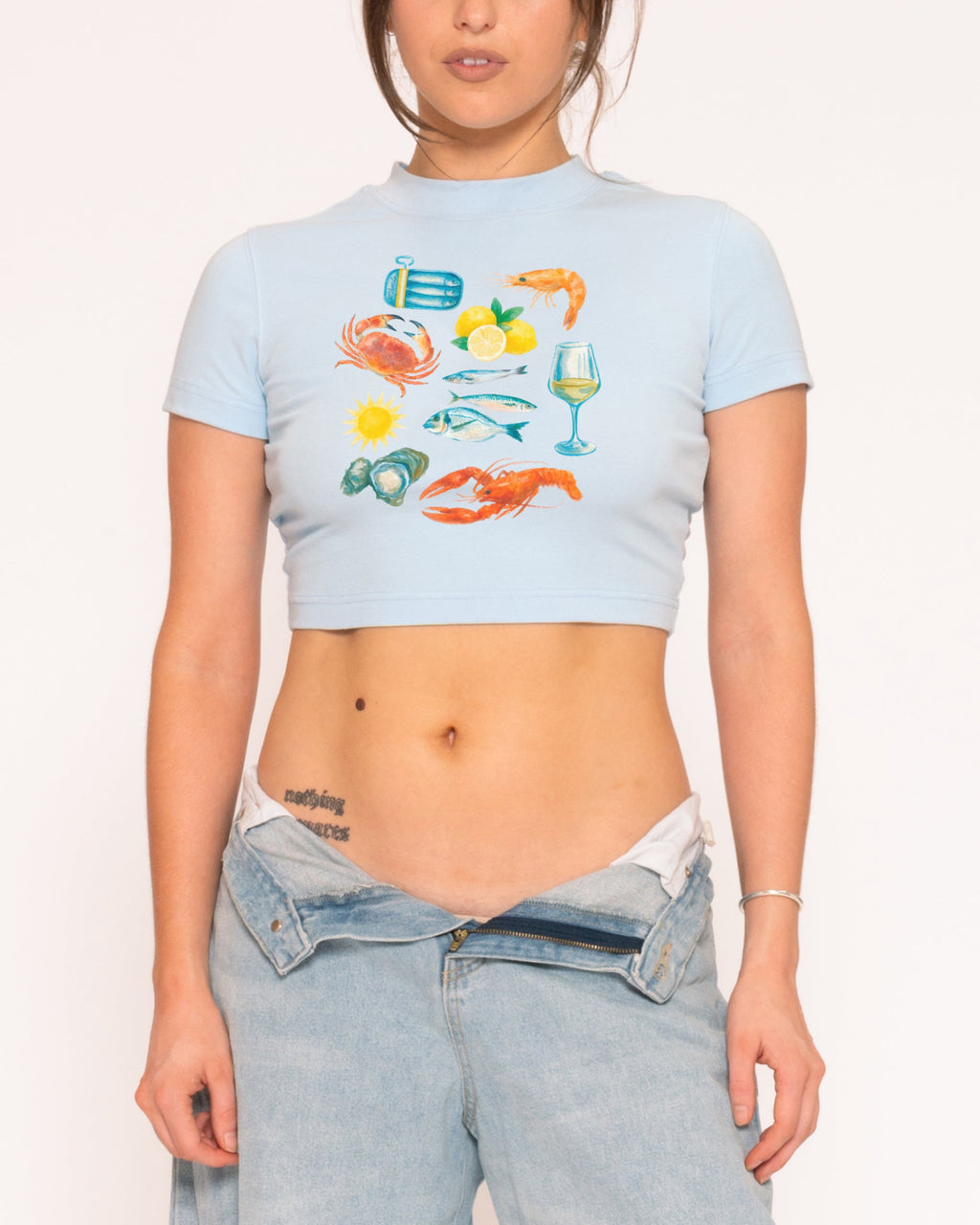 Seafood Platter Baby Tee product image 5