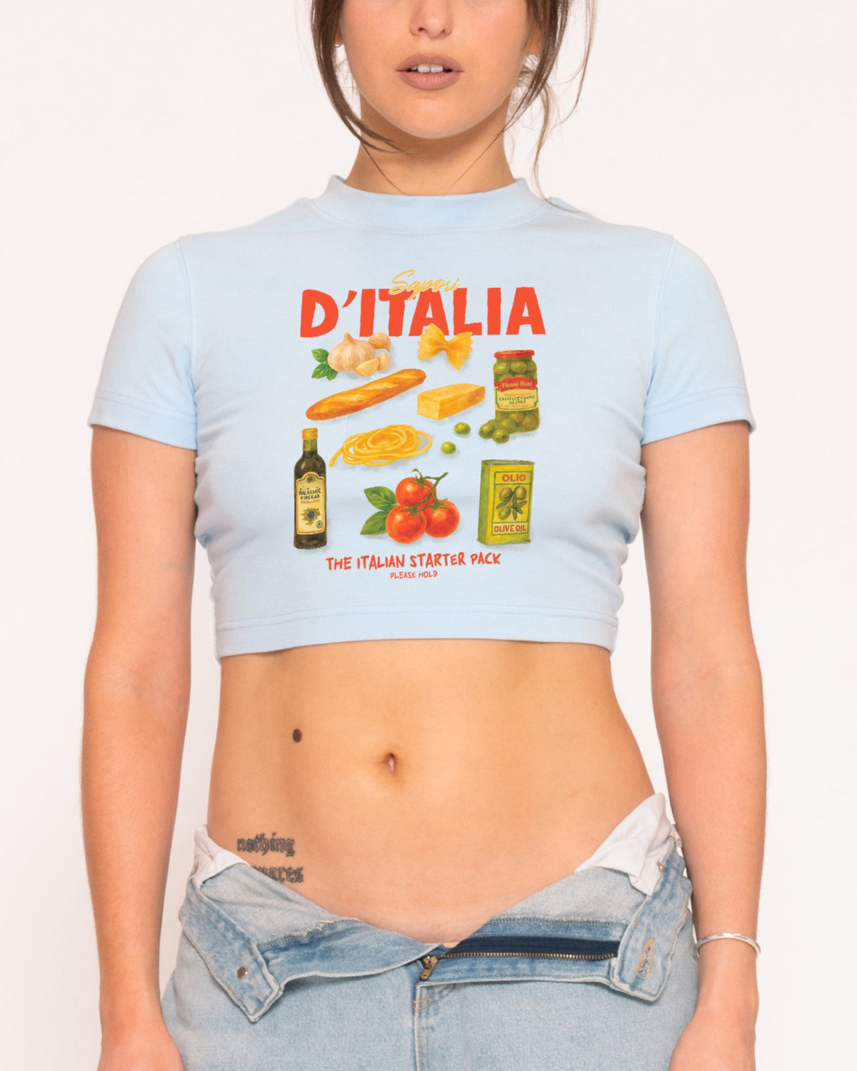 Italian Starter Pack Baby Tee product image 7
