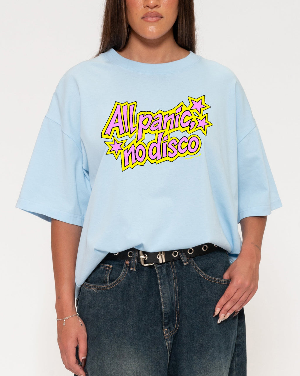 All Panic, No Disco Boxy Tee product image 5