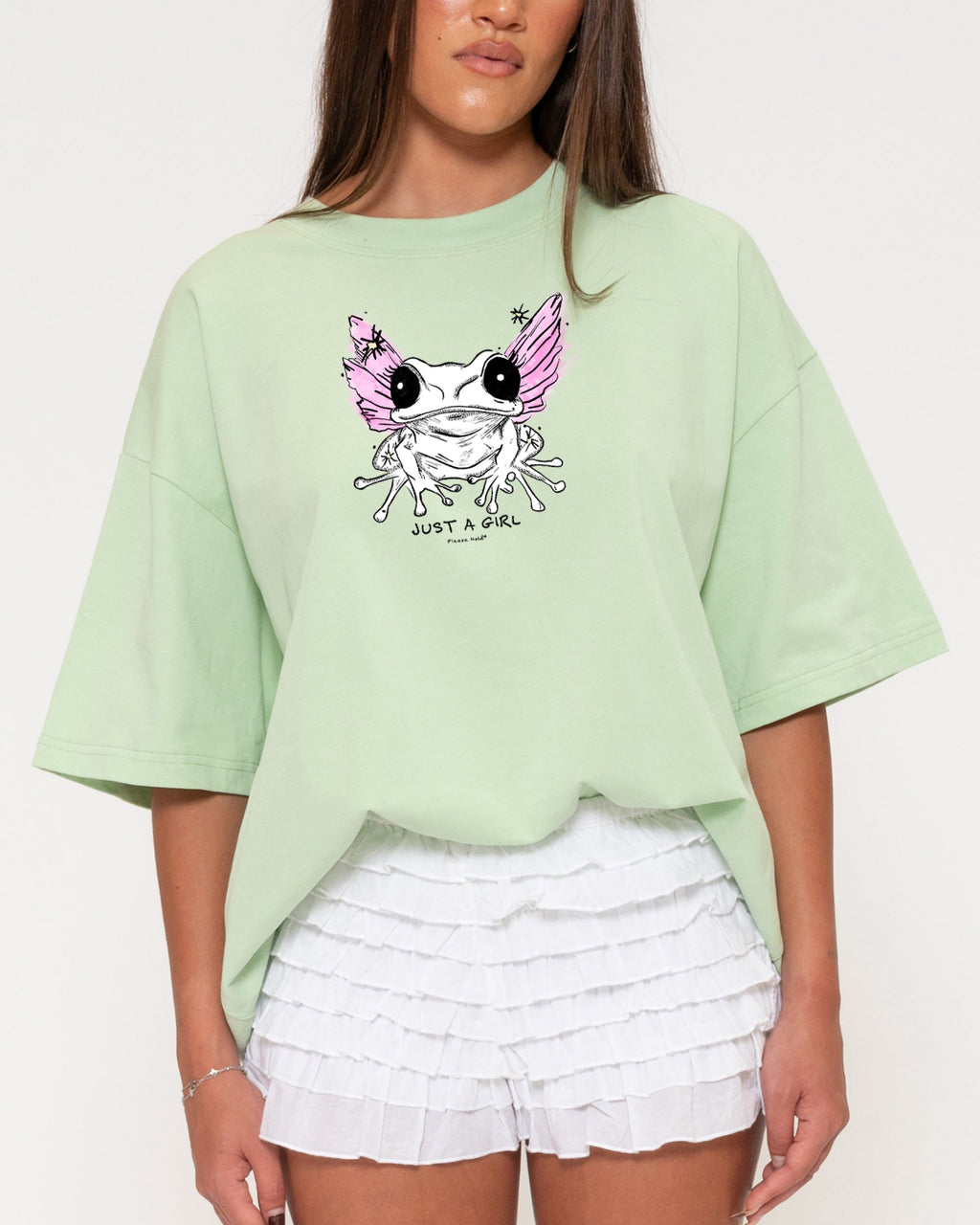 Just a Girl Boxy Tee product image 5