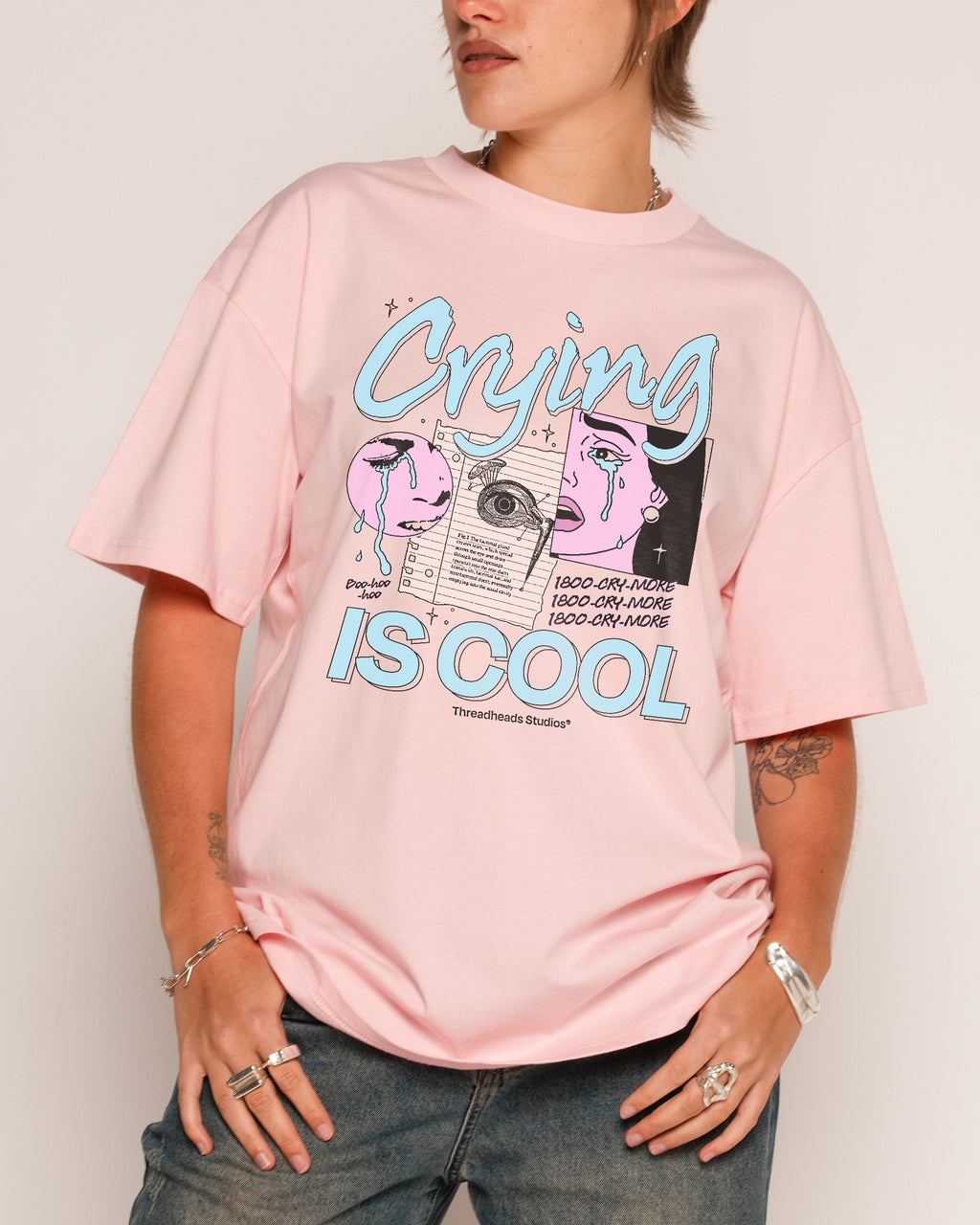Crying is Cool T-Shirt product image 4