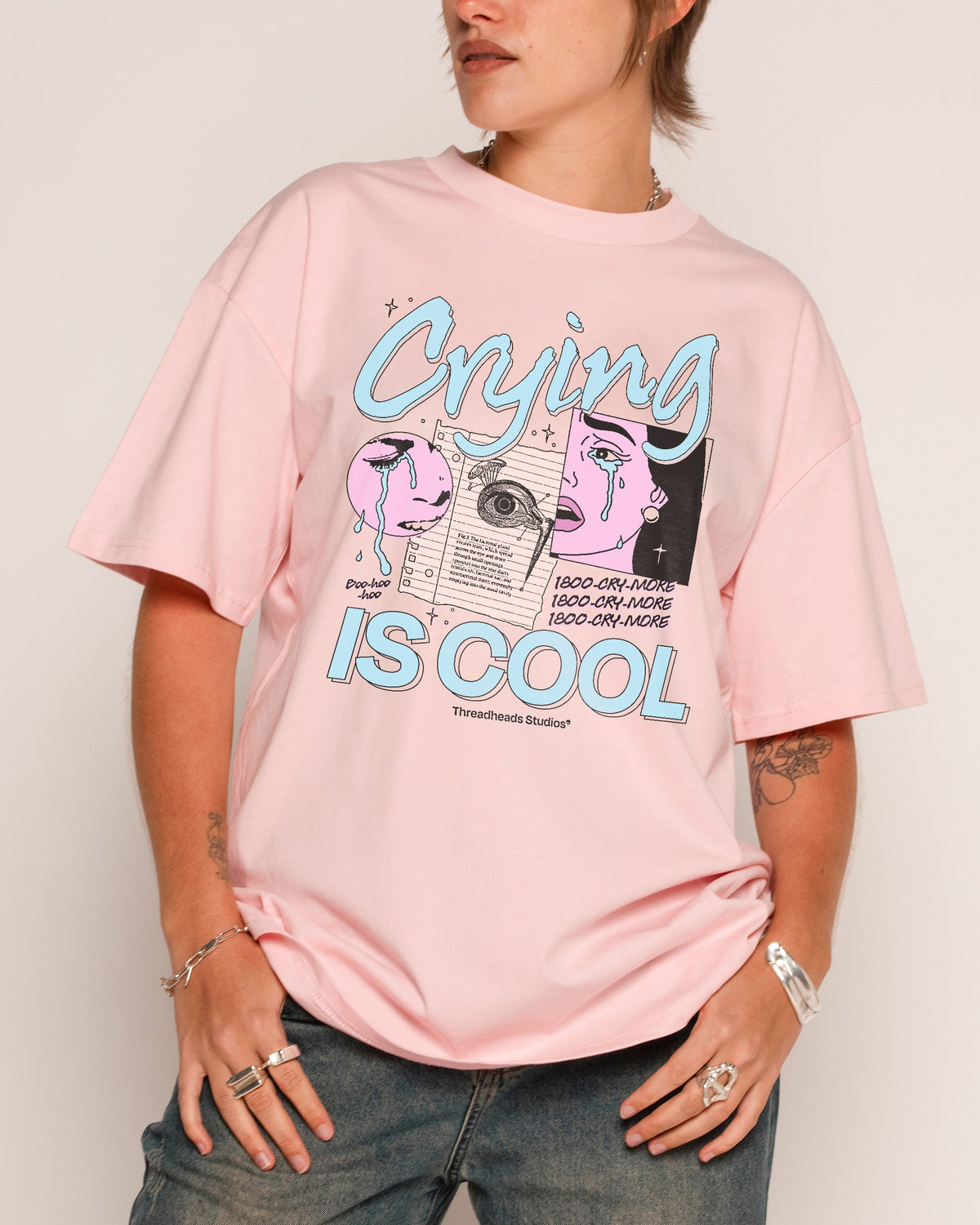 Crying is Cool T-Shirt product image 4