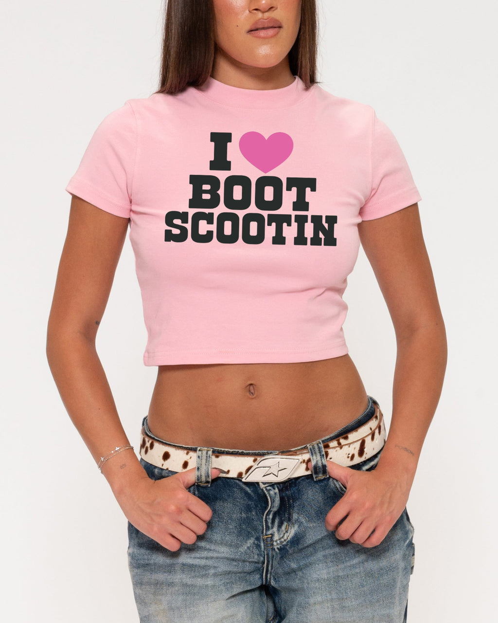 I Love Boot Scootin Baby Tee product image 1