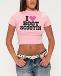 I Love Boot Scootin Baby Tee product image 1