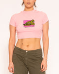 Warning! Don't Pet The Leopard Baby Tee product image 1