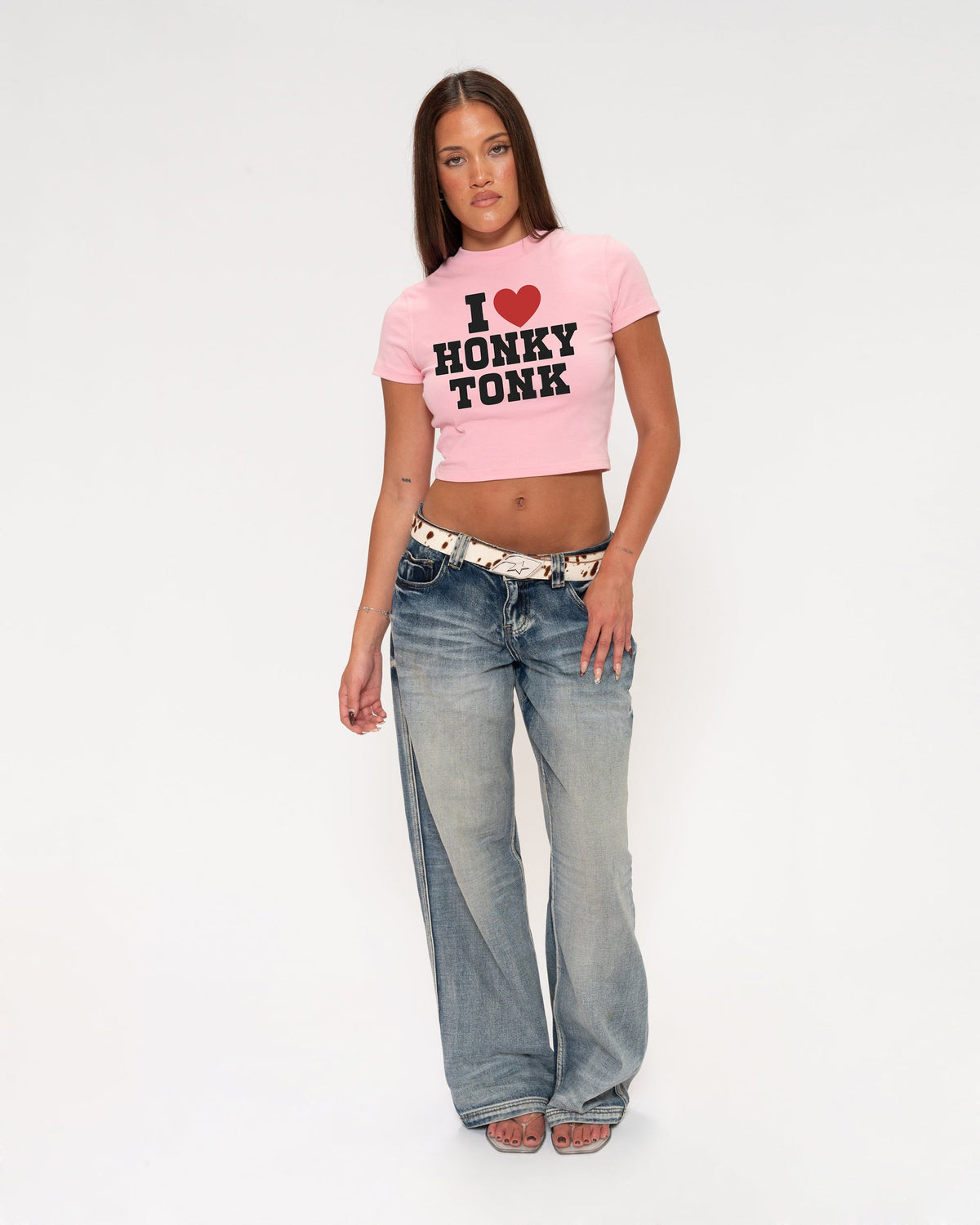 I Love Honky Tonk Baby Tee product image 10