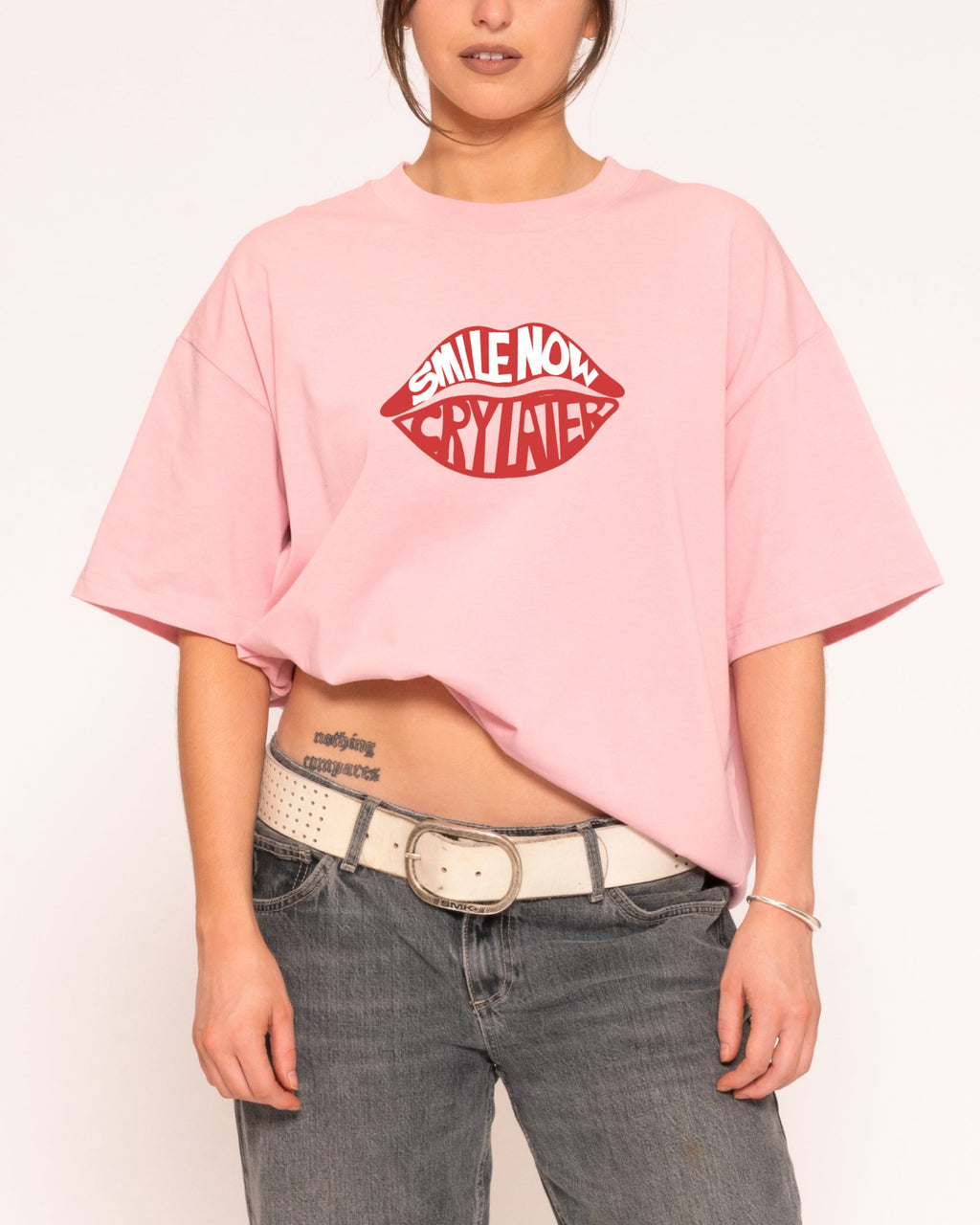 Smile Now, Cry Later Boxy Tee product image 1