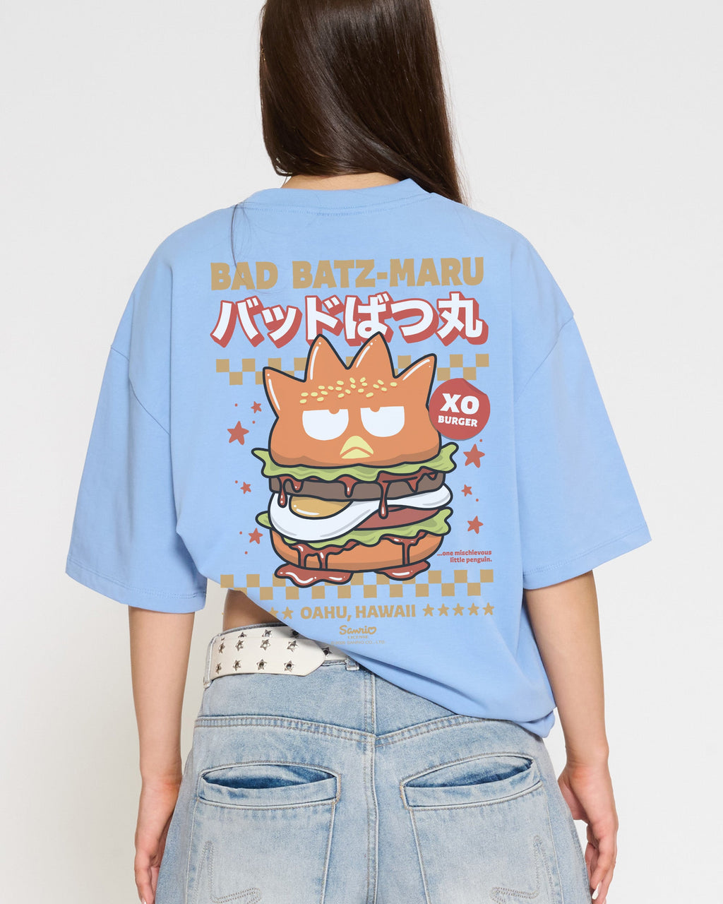 Bad Badtz-Maru Burger Oversized Tee product image 13