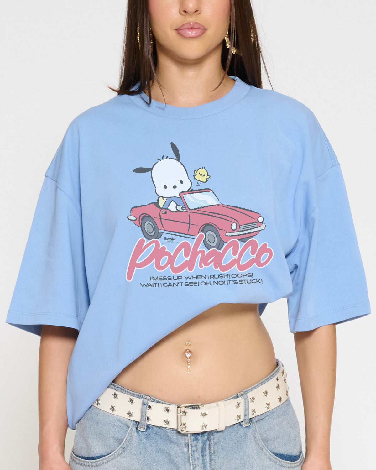 Pochacco Peak Hour Oversized Tee product image 7