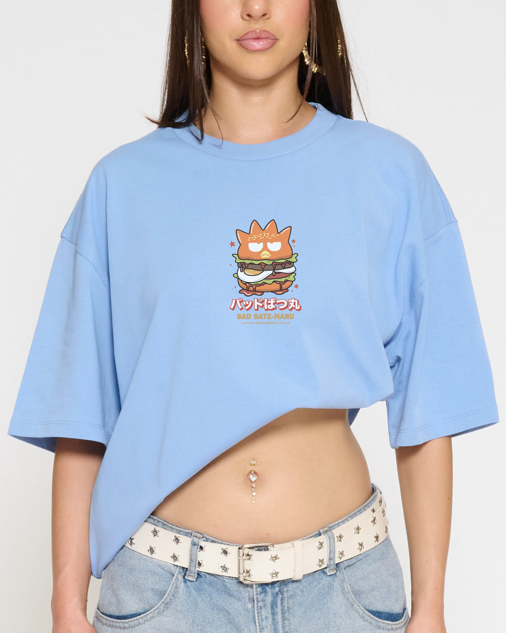Bad Badtz-Maru Burger Oversized Tee product image 14