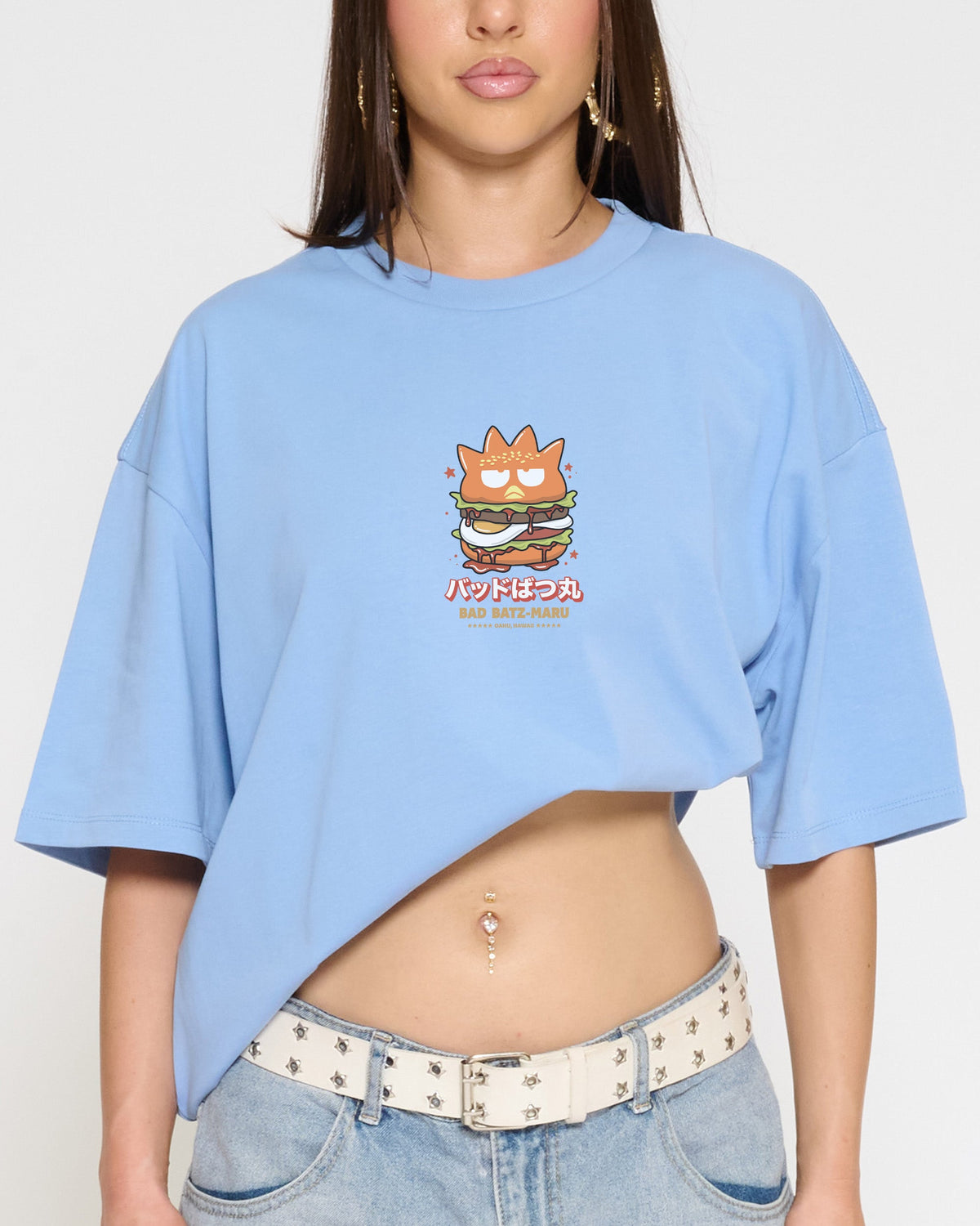 Bad Badtz-Maru Burger Oversized Tee product image 14