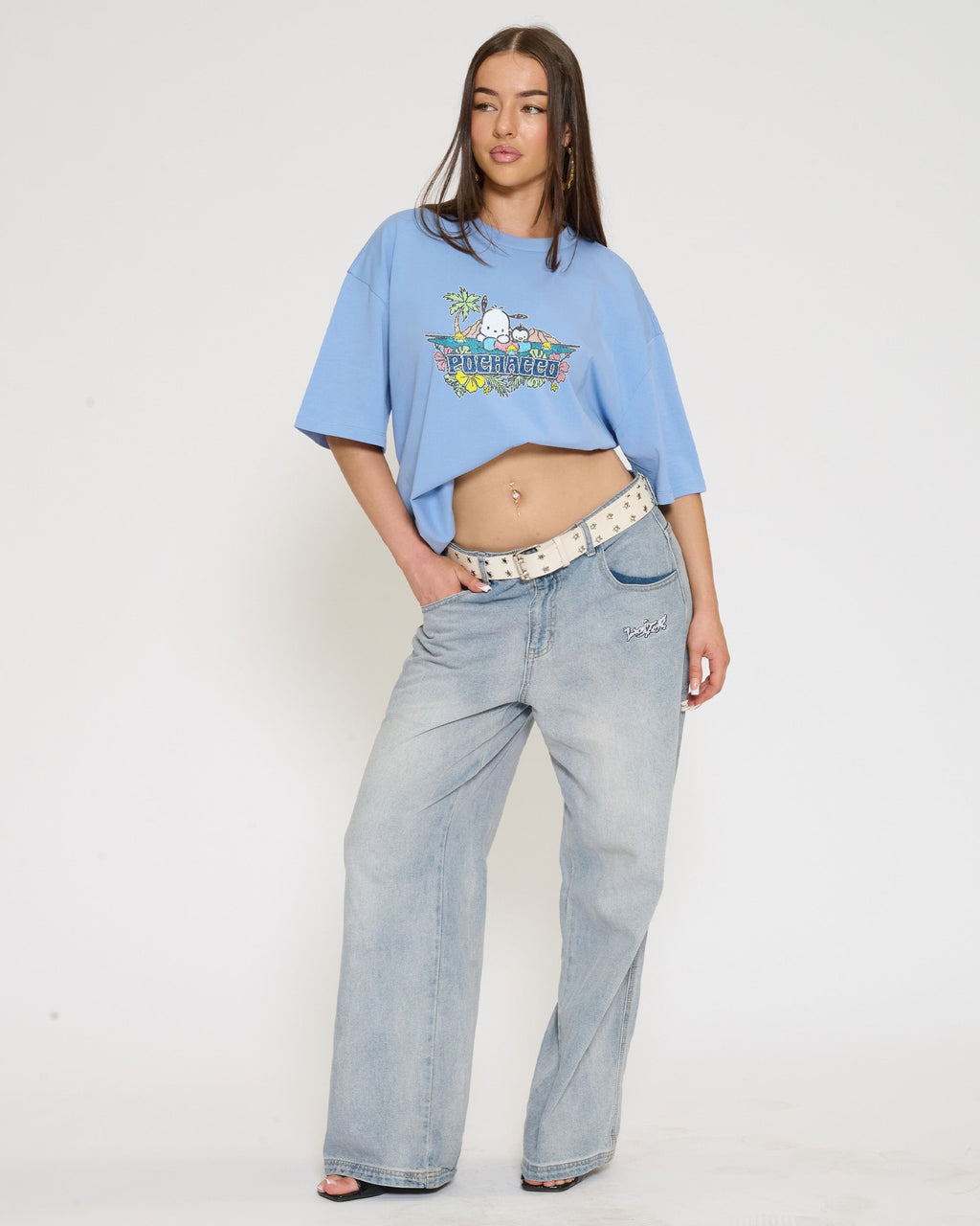 Pochacco Summer Friends Oversized Tee product image 2