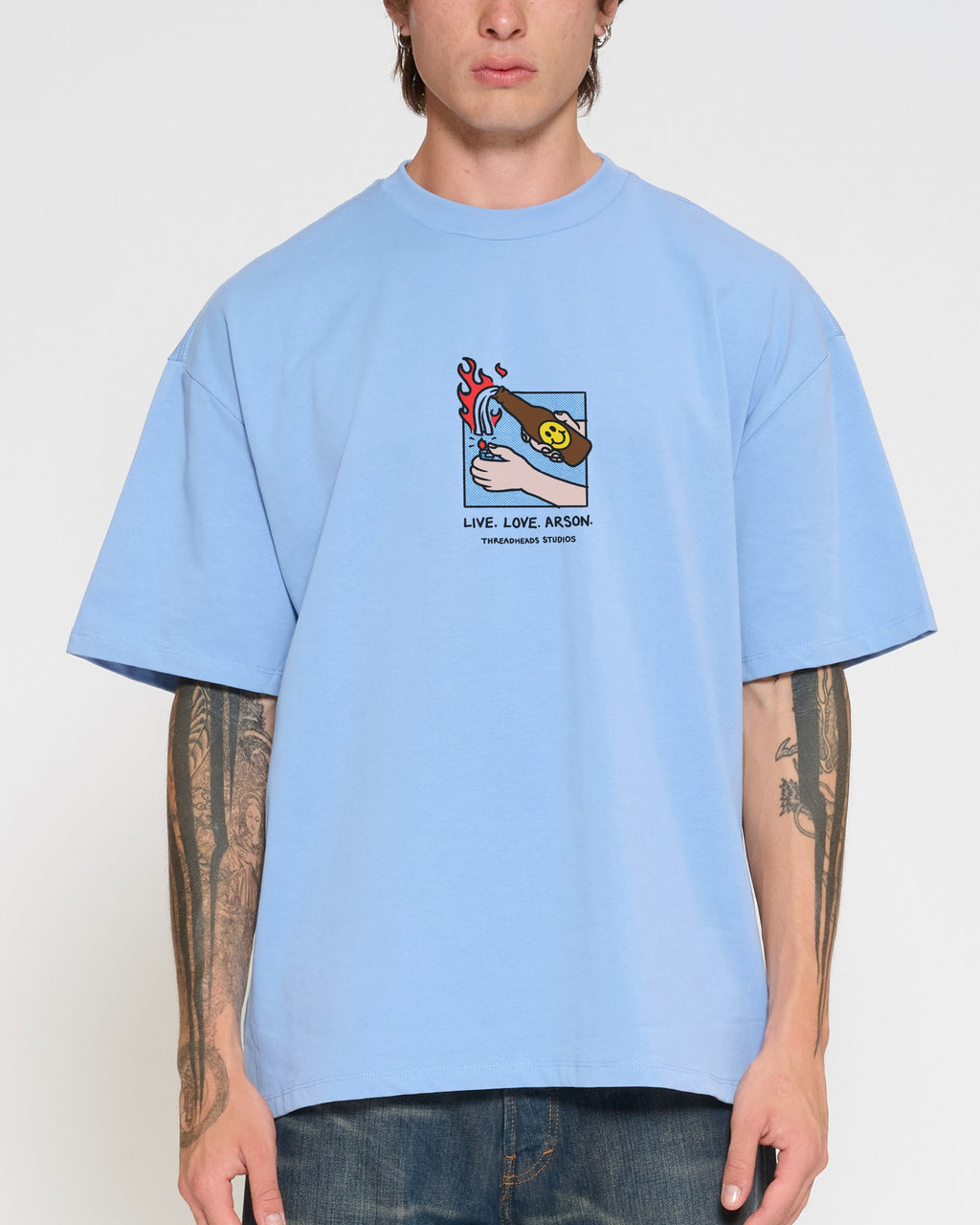 Live. Love. Arson Oversized Tee product image 9
