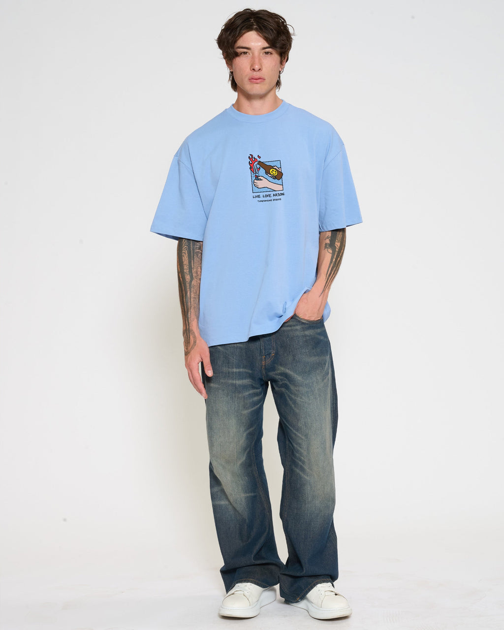 Live. Love. Arson Oversized Tee product image 10