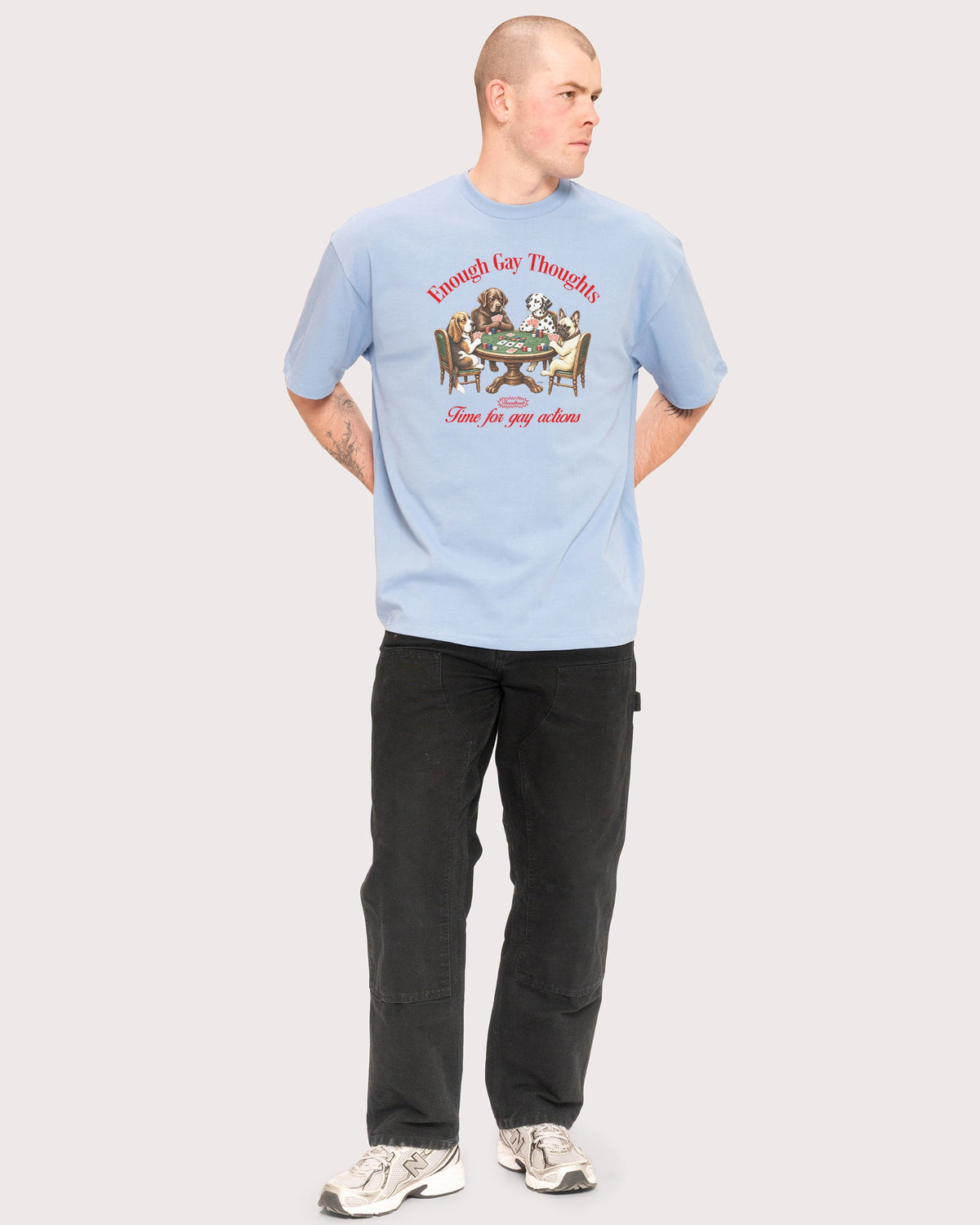Enough Gay Thoughts Oversized Tee product image 4