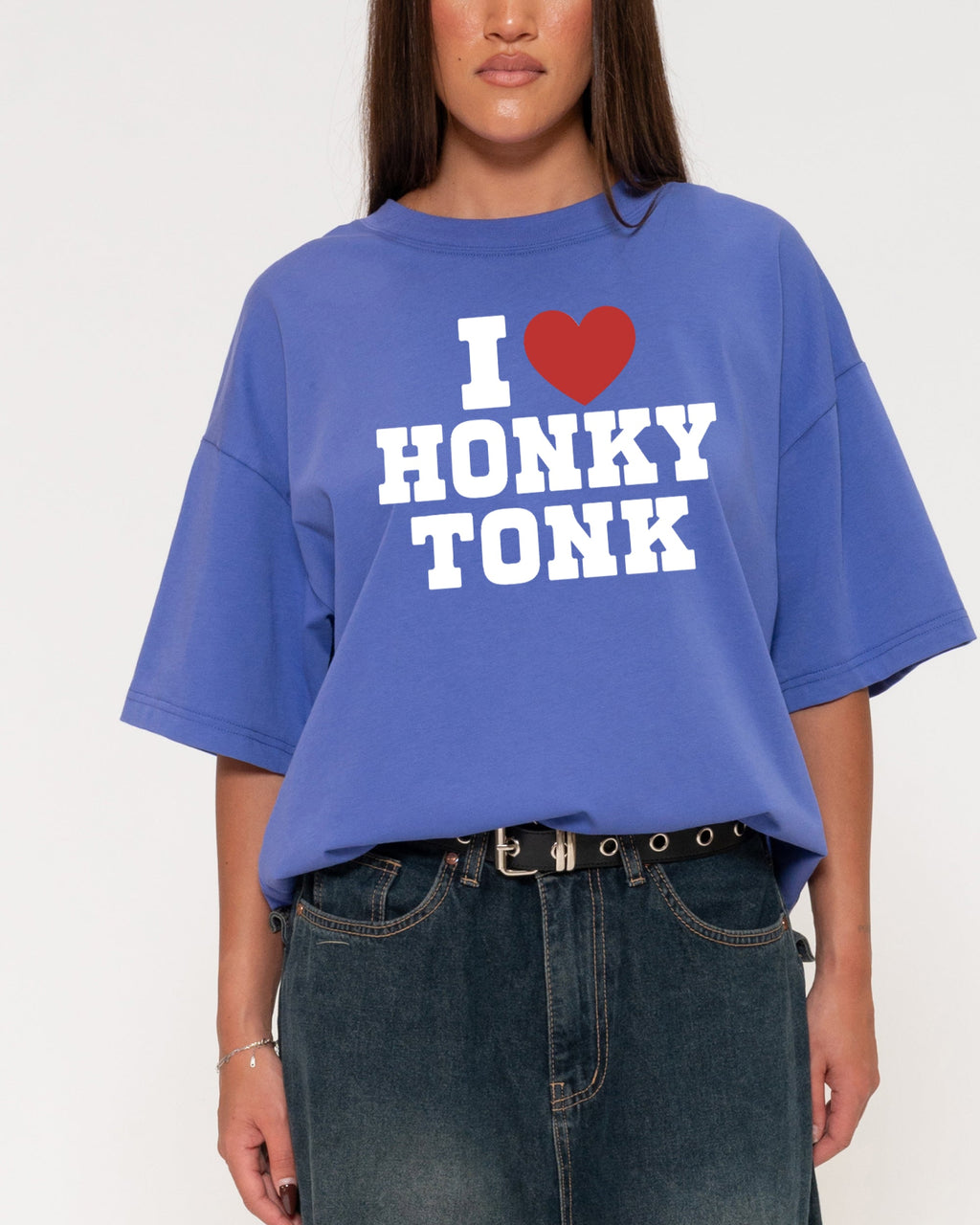 I Love Honky Tonk Boxy Tee product image 1