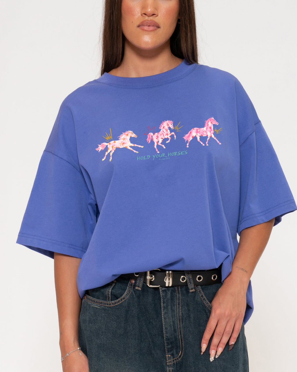 Hold Your Horses Boxy Tee product image 3