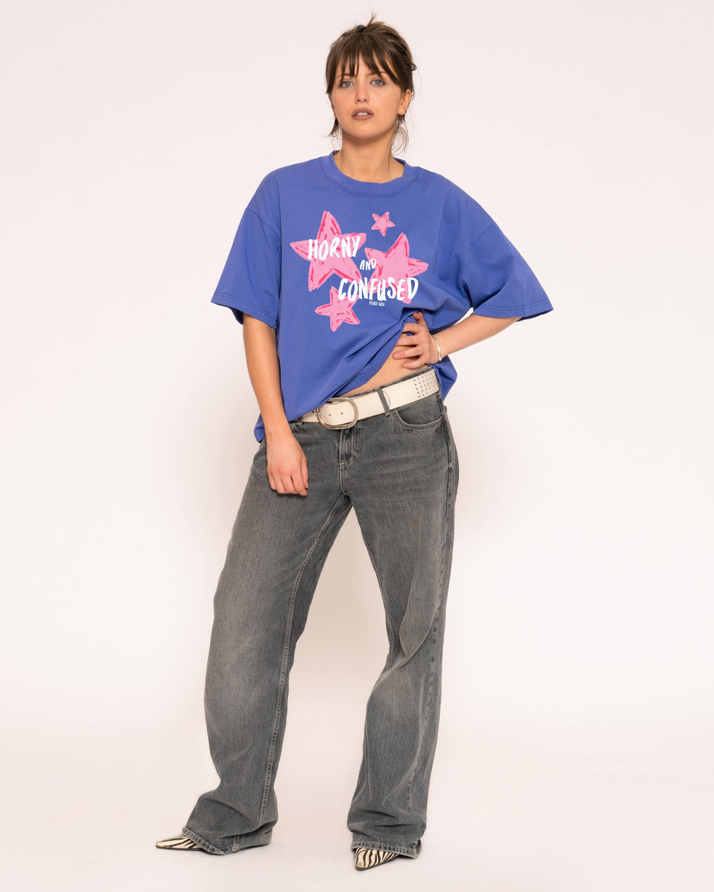 Horny & Confused Boxy Tee product image 4