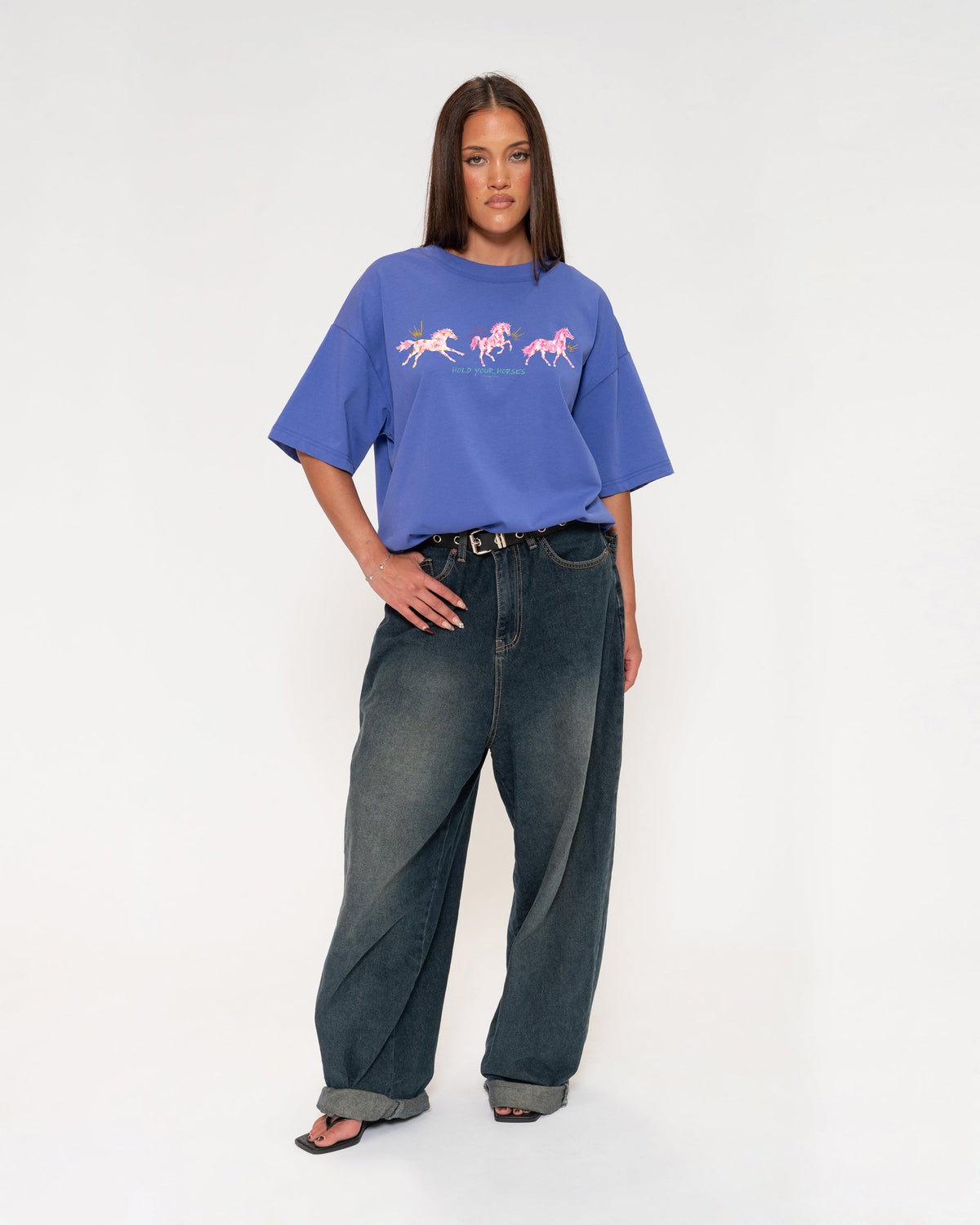 Hold Your Horses Boxy Tee product image 4