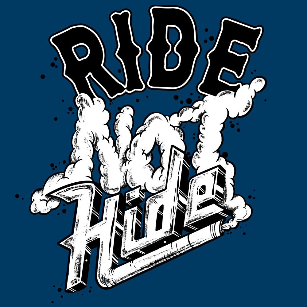 Ride Not Hide Kids T Shirt product image 1
