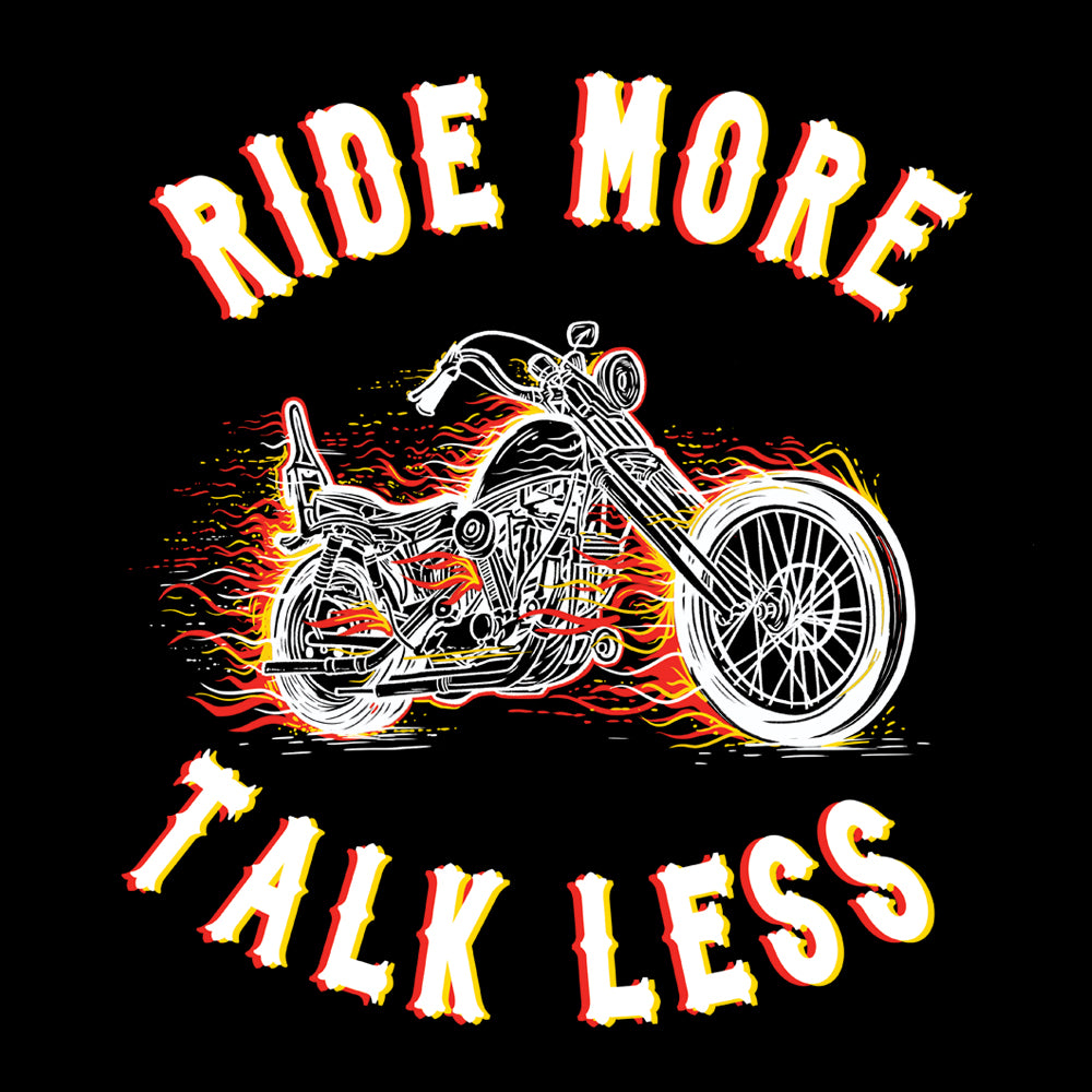 Ride More Talk Less T Shirt product image 1
