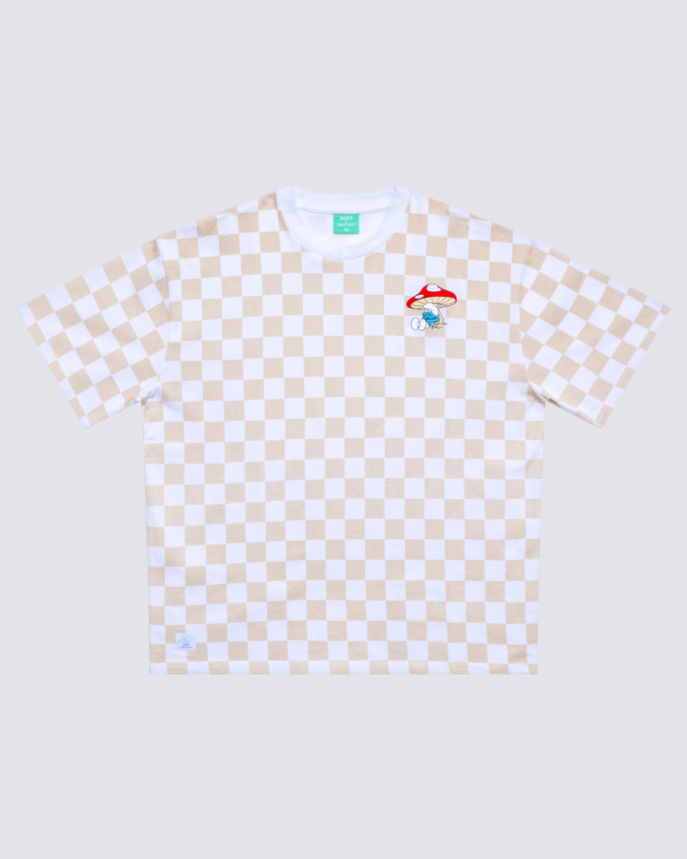 Smurf Check Oversized Tee product image 1
