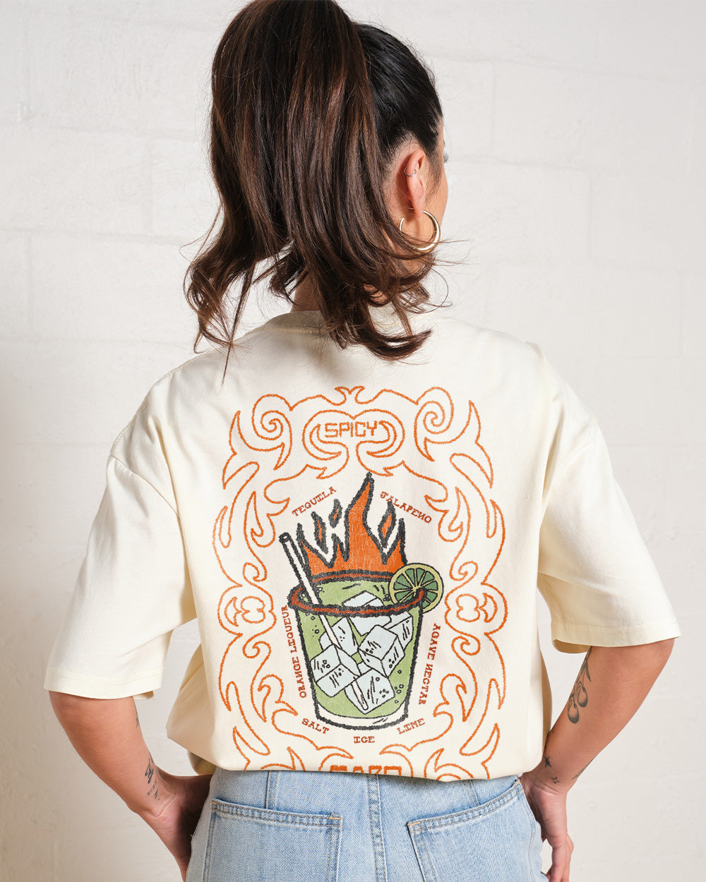 Spicy Marg Oversized Tee product image 5