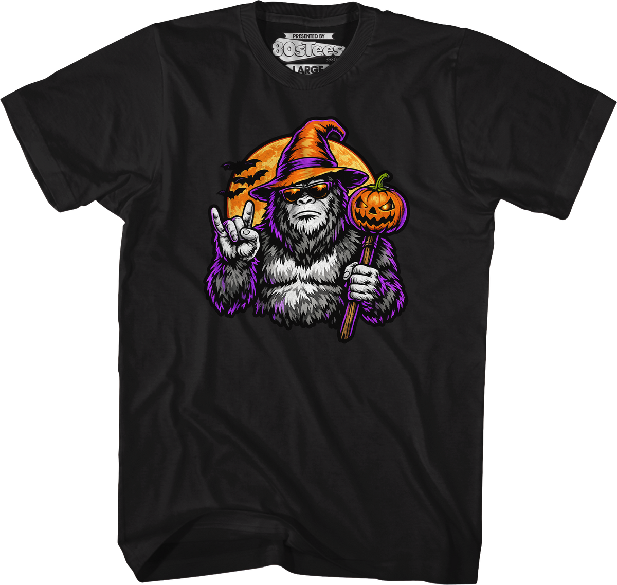 Bigfoot Halloween T-Shirt product image 4