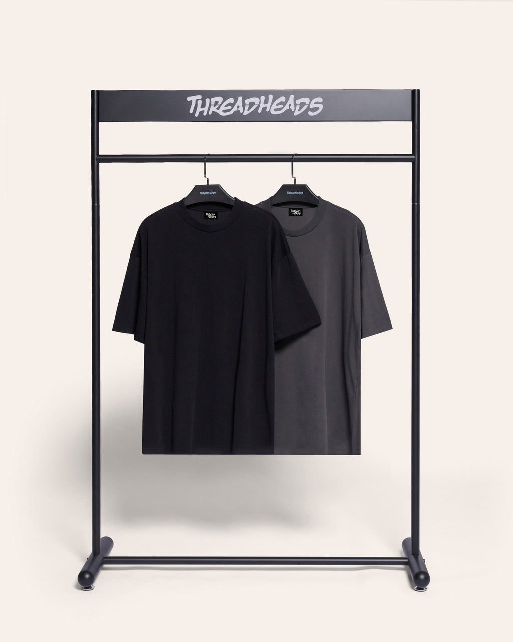 Oversized Tee 2 Pack: Black, Charcoal product image 1