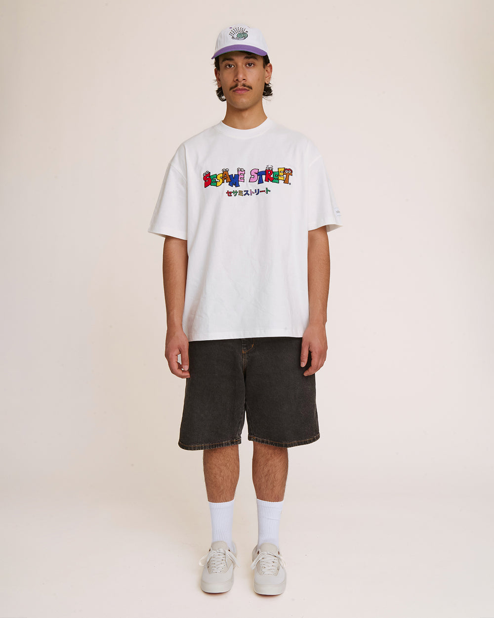 Tokyo Bin Party White Oversized Tee product image 7