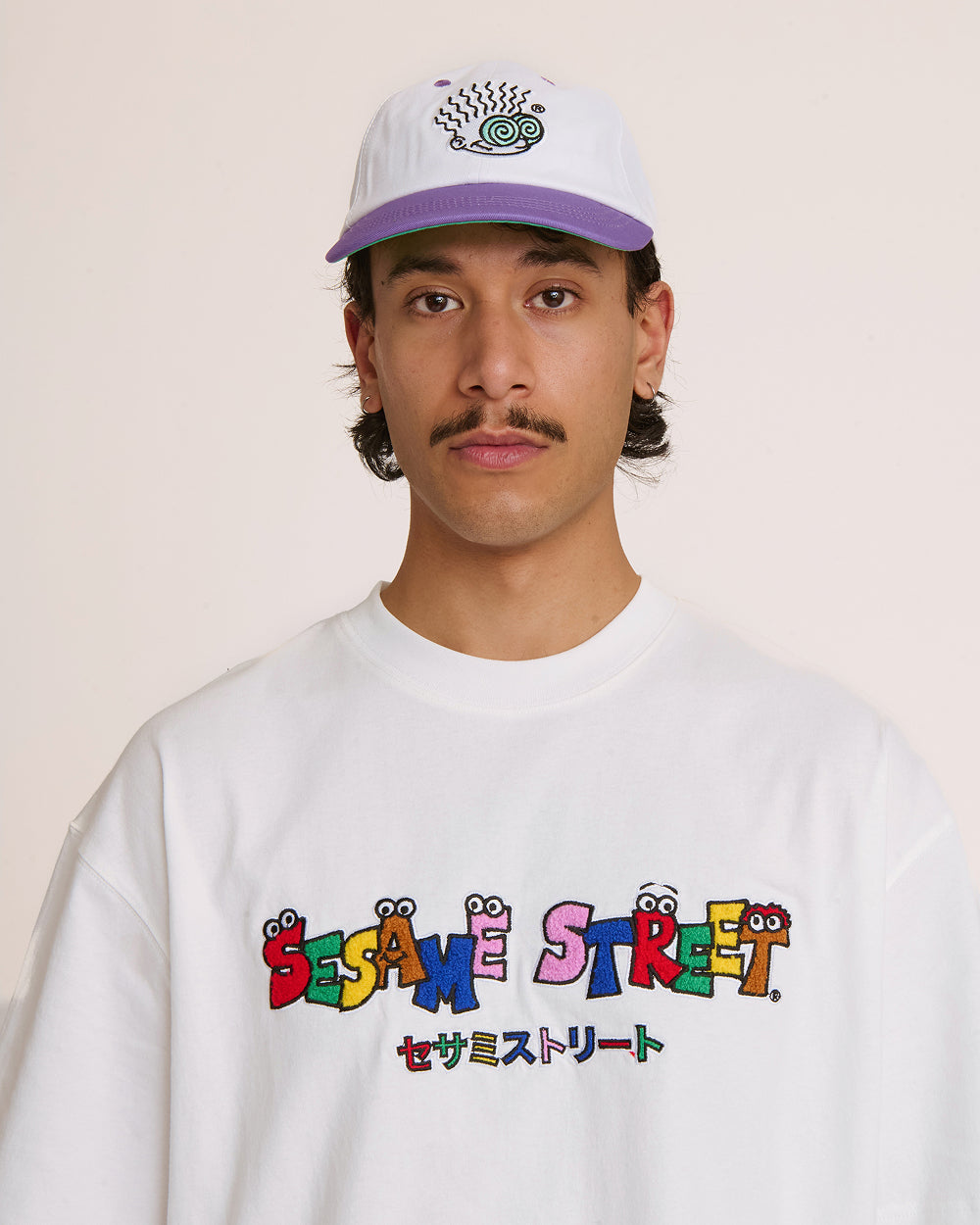 Tokyo Bin Party White Oversized Tee product image 5