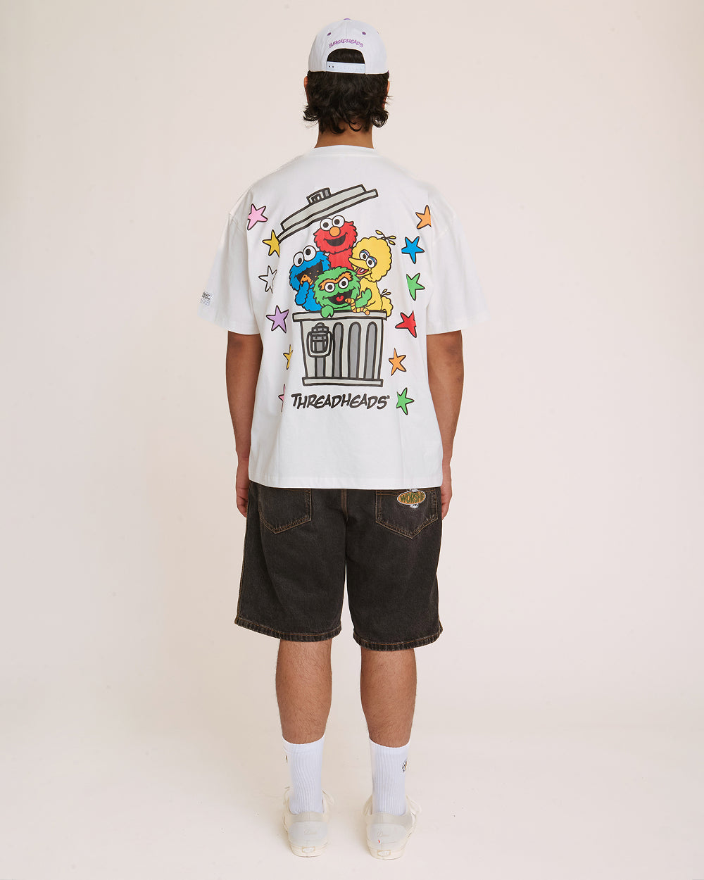 Tokyo Bin Party White Oversized Tee product image 6