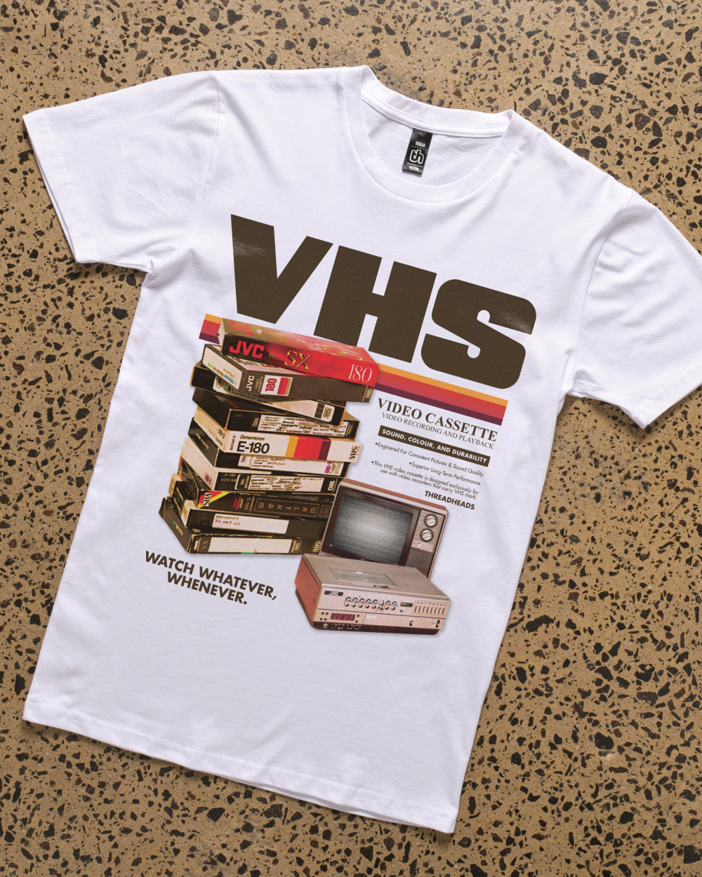 Vintage VHS Tapes T-Shirt product image 4