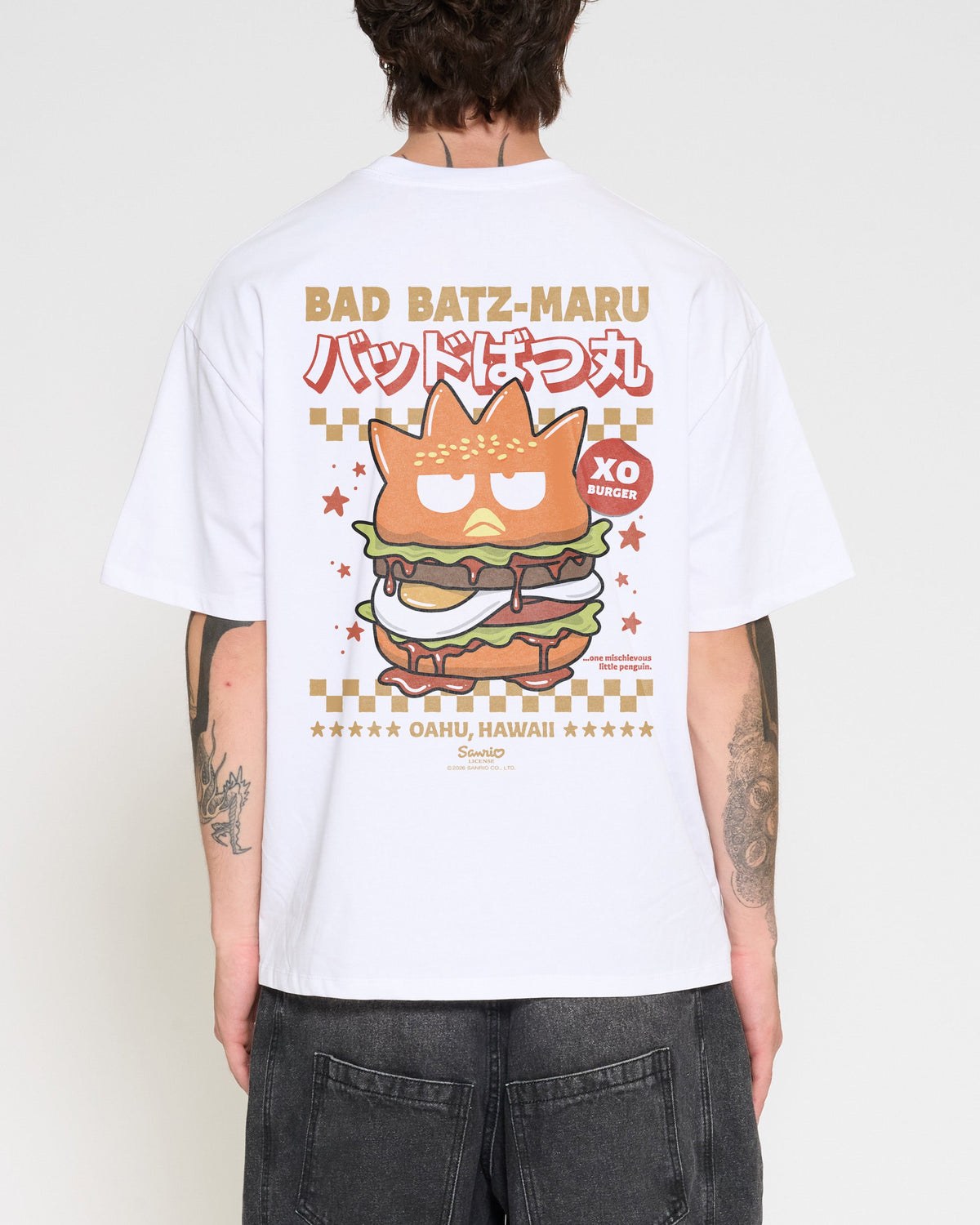Bad Badtz-Maru Burger Oversized Tee product image 7