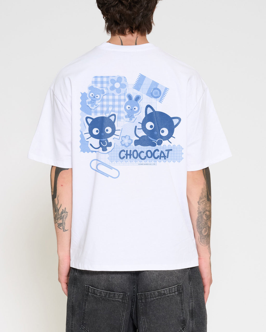 Chococat Scrapbook Oversized Tee product image 4