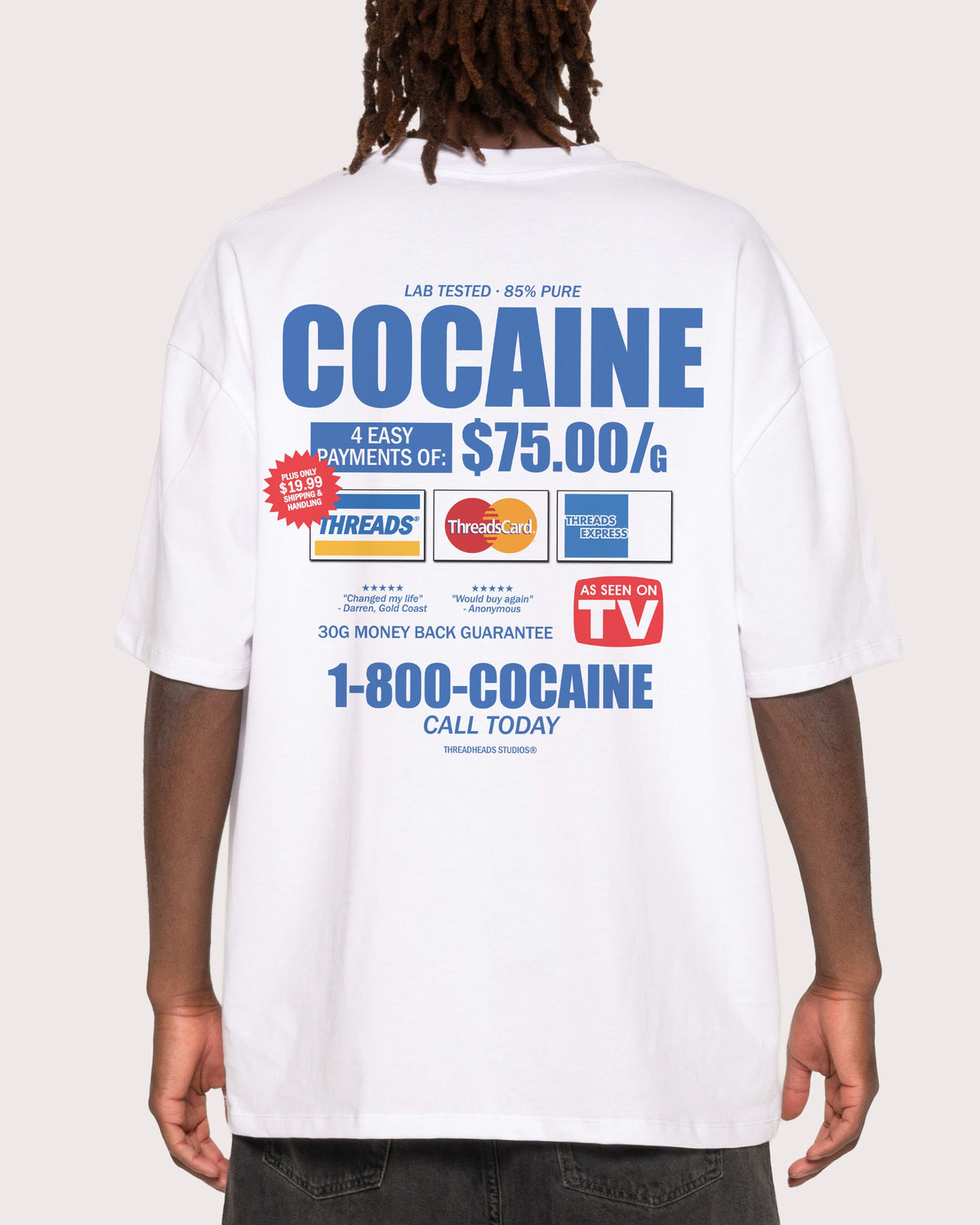1-800-Cocaine T-Shirt product image 1
