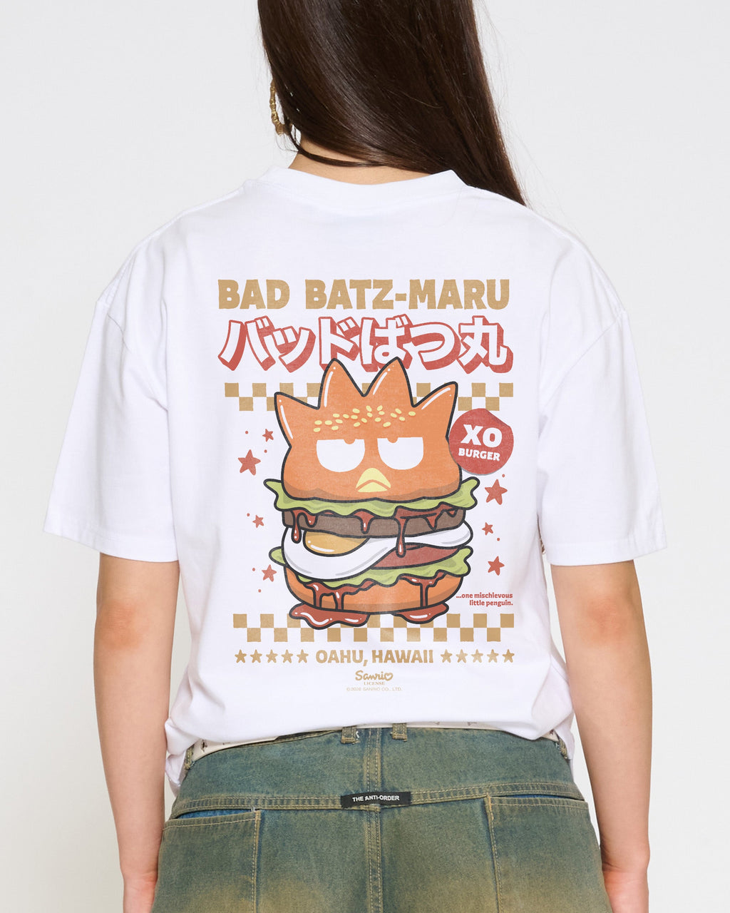 Bad Badtz-Maru Burger T-Shirt product image 4