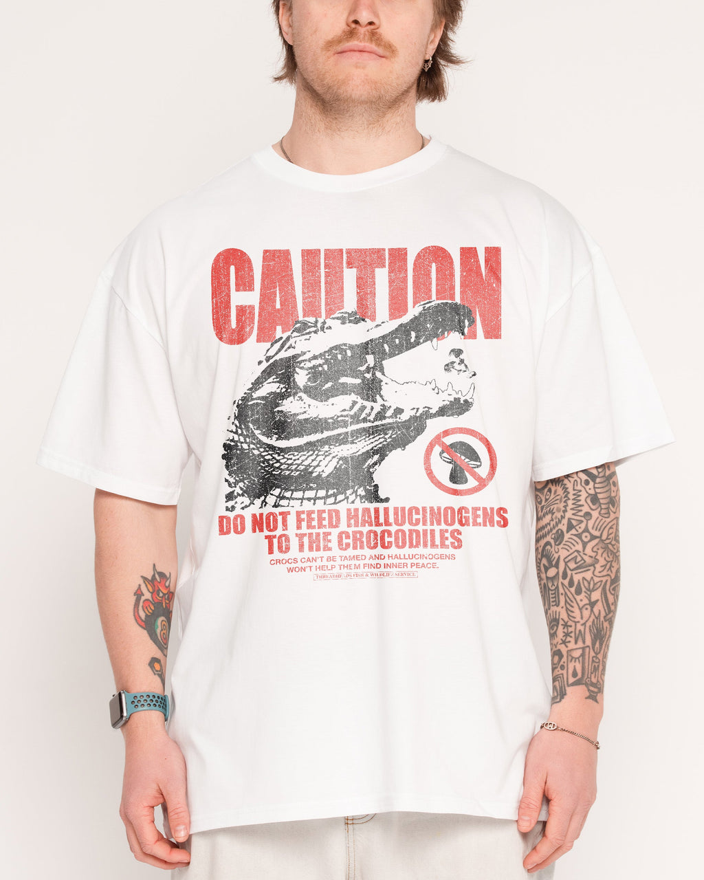 No Trips for Crocs T-Shirt product image 2