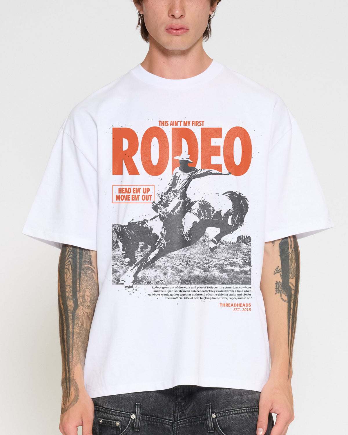 Ain't My First Rodeo Oversized Tee product image 1